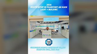 2026STANDAUFBAU IN FRANKFURT AM MAINLIGHT + BUILDING