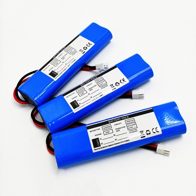 18650 3000mAh 6,4 Volt Seite an Seite LiFePO4-Batterien Hochtemperaturleistung