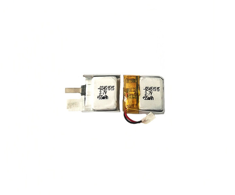 Polymer-Batterie 55mAh des Lithium-451515 3,7 Volt mit guter Sicherheit