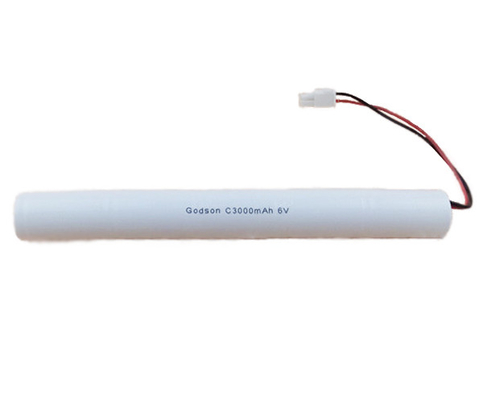 Wiederaufladbarer Stick 6V Ni-cd Batteriepaket C3000mAh