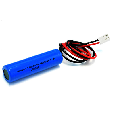 IFR18650 3.2V Lithium der Fluchtweg-Zeichen-Batterie-1600mAh Lifepo4