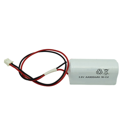 AA-Notlicht-Ni-Cd-Akku 900 mAh 3,6 V 500-fache Lebensdauer