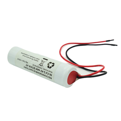 Ni Cd D4000mah 2,4 Volt Ausgang Lichts Batterien Stick Typ mit weißem PVC