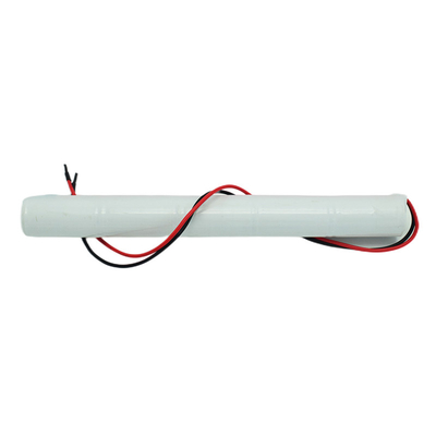 6,0 Volt-Ni-CD-Fluchtweg-Licht-Batterien haften Art weiße PVC-Farbe