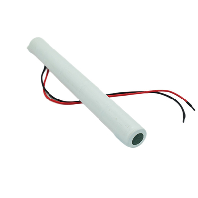 6,0 Volt-Ni-CD-Fluchtweg-Licht-Batterien haften Art weiße PVC-Farbe