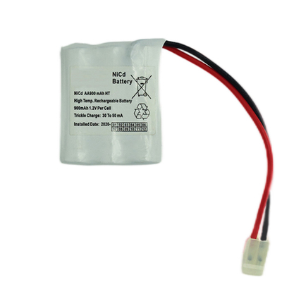 Ni-CD-Batterie 900mAh der Notbeleuchtungs-3.6V 500 Zeit-Zyklen