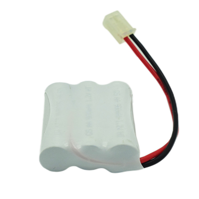 Wieder aufladbare Notbeleuchtungs-Ni-CD-Batterie 3,6 V erwartete das Leben 5 Jahre AA900mAh