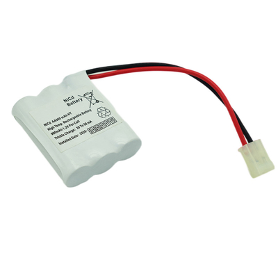 Wieder aufladbare Notbeleuchtungs-Ni-CD-Batterie 3,6 V erwartete das Leben 5 Jahre AA900mAh