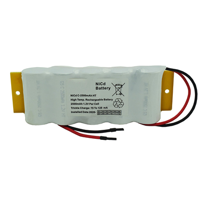 Fluchtweg-Zeichen-Batterie-Ersatz NiCd PVC-Jacke Soems 3.6V