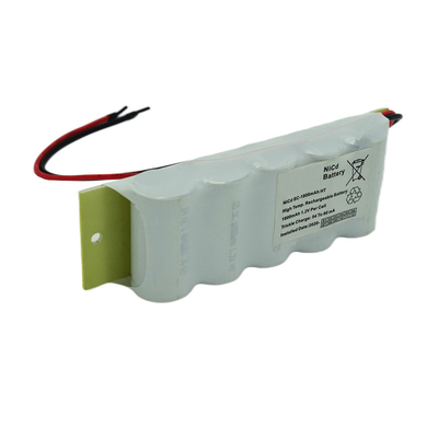 Ni-CD-Batterie 1800mAh der Notbeleuchtungs-6.0V 500 Zeit-Zyklen