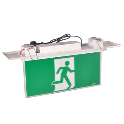 1.5Ah vertiefte Blatt-Notbeleuchtungs-Trad Ausgangs-Licht weißes 4W EGS4R