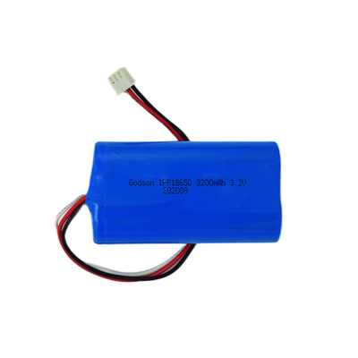 3.2V LiFePO4 Gersten-Papier 18650 der Notbeleuchtungs-Batterie-3200mAh