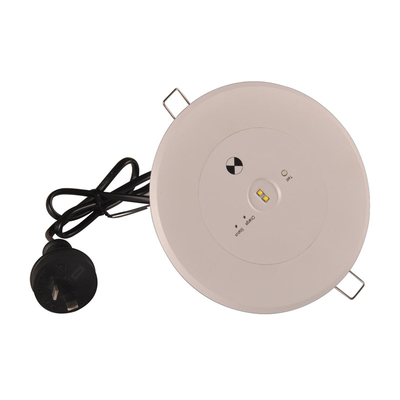 Notlicht-LED-Einbauleuchte mit Dauerlicht Weiß 2,5 W 130 mm EGSMD40 EGSMD50 EGSMD63