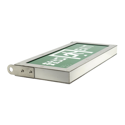 Rostfreies Recht belichtete nicht Notfall LED herausnehmen helles 3 Watt 6500K