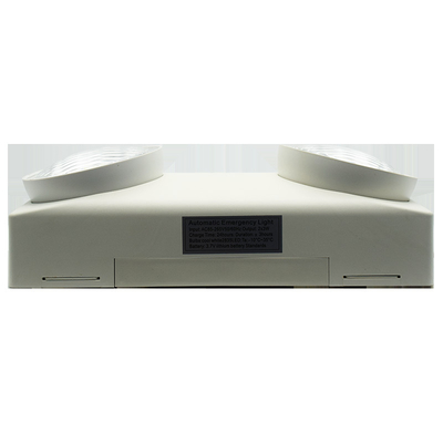 Lithium-Ion Battery Led Twin Spot-Notbeleuchtungen 6500K 3 Stunden