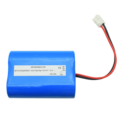 IFR26650 führte hohe die Kapazität der Notbeleuchtungs-Lithium-Batterie-LiFePO4 3.2V 6600mAh