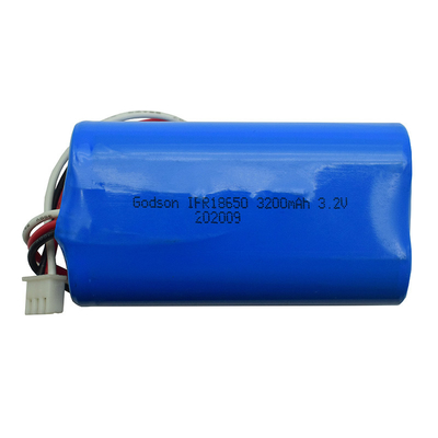 Notausgang-Licht-Batterien LiFePO4 IFR18650 3200mAh 3.2V zylinderförmige