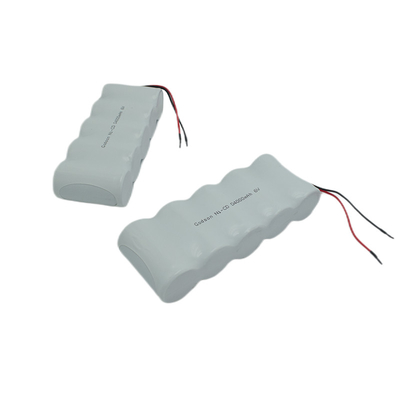 NiCD-Notlichtbatterien D4000mAh 6,0 V sicher nebeneinander
