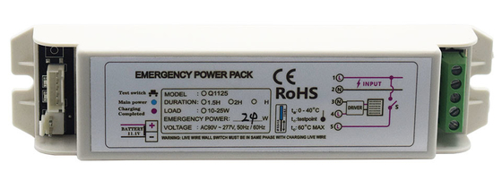 277V IP20 Notbeleuchtung Power Pack GS-Q1125 Notfall-Kit Batterie Wartungsart