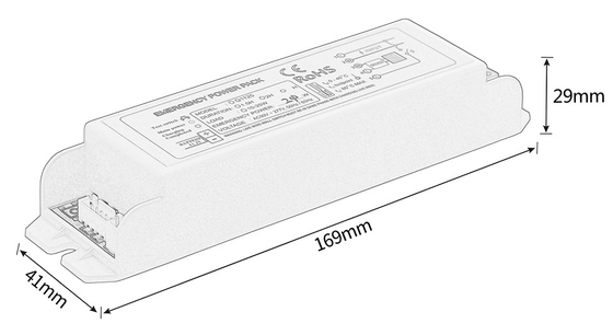 277V IP20 Notbeleuchtung Power Pack GS-Q1125 Notfall-Kit Batterie Wartungsart