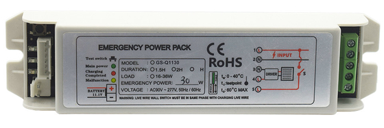 Ni - Cd Notbeleuchtung Power Pack GS-Q1130 Umrichter 15-36W Notstrom Batterie Wartungstyp