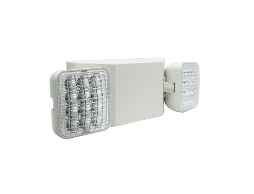 3 Stunden Dauer Innenraum Notfall-LED-Ausgang Leuchte 3W 85-265V Doppelkopf Leuchten Wandmontierbar
