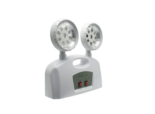 3W Doppelkopf Notlicht AC 85-265V ABS mit Griff