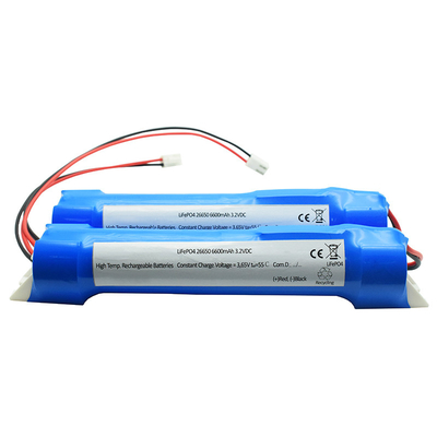 26650 6600mAh 3,2 Volt Stick Typ LiFePO4 Batterien mit seitlich montiertem Modul