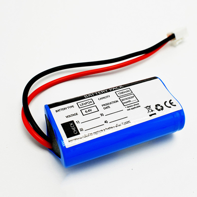 6.4V 1500mAh 18650 Notbeleuchtung LFP Batterie Lösungsanbieter