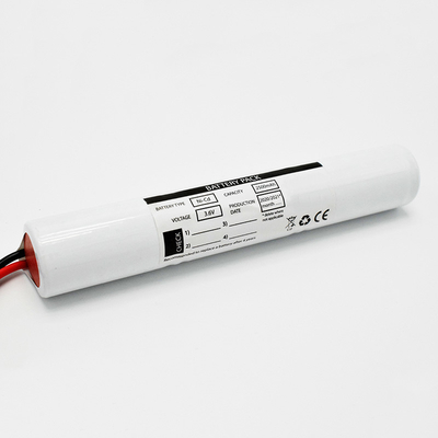 3.6V 2500mAh Ni-CD-Batterie für Notbeleuchtung mit hoher Kosteneffizienz