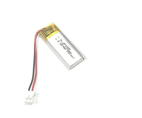 Li-Ionen-Polymer 401230 110mAh 3.7V mit Steckverbinder PHR-2 und PCB (Betriebstemperatur -20...+60°C)