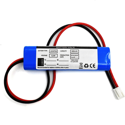 IFR 600mAh 12,8V 14500 LiFePO4 Wiederaufladbare Batterien Parallel