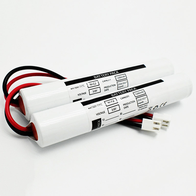 CB-zertifizierte LED-Notbeleuchtung Ni Cd Batteriepack 3.6 Volt SC1200mah
