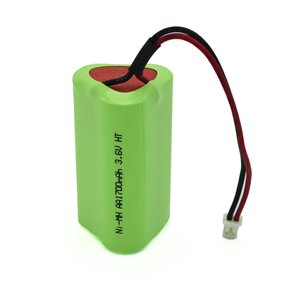 Hohe Kapazität 3,6 V AA1700mAh Ni Mh Batteriezelle für Notbeleuchtung und Elektrowerkzeuge