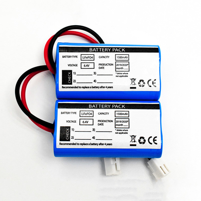 Notfall-Solarbeleuchtung Side-by-Side-Nutzung LiFePO4-Batterien 1500mAh 6,4 Volt