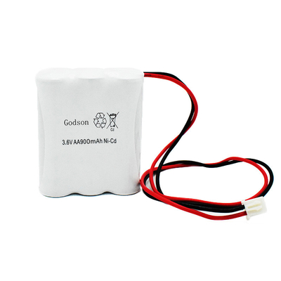 Notbeleuchtung Seite an Seite Ni-Cd-Batterie AA900mAh 3.6V