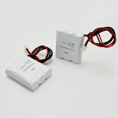 Notbeleuchtung Seite an Seite Ni-Cd-Batterie AA900mAh 3.6V