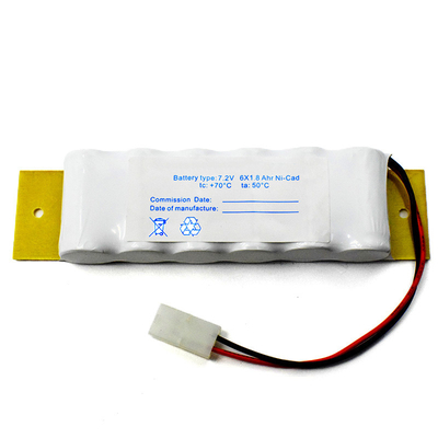 OEM-Notbeleuchtung Batterie mit PCM Ni-Cd Batterie SC1800mAh 7.2V 12.96Wh SBS Typ