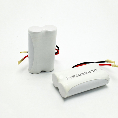 Notlichtbatterie OEM 2.4V Ni-Mh AA1500mAh Langlebigkeit Akku Akkufachbatterie Side by Side