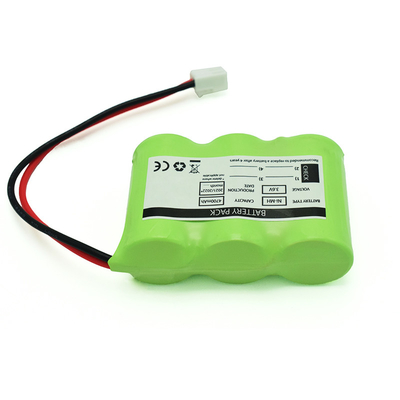 3S1P Seite an Seite Typ 3.6V Ni-Mh C4700mAh Hochtemperatur wiederaufladbare Batterie OEM PVC