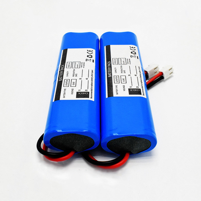 Zylindrische Batterie 18650*4 Zellen 3000mAh 6.4V SBS LiFePO4 Batterien Hochtemperaturleistung