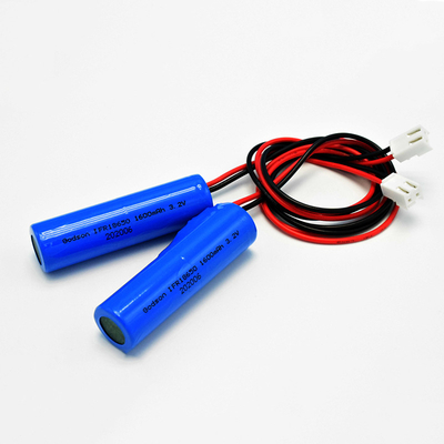 Einzelne Zelle Typ IFR 18650*1 mit PCM 1,6Ah 3,2V LiFePO4-Zylinderbatterien
