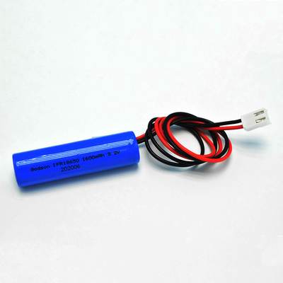 Einzelne Zelle Typ IFR 18650*1 mit PCM 1,6Ah 3,2V LiFePO4-Zylinderbatterien