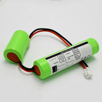 0.1C fahren wieder aufladbare 3,6 V Ni Mh 500 Zeiten des Batterie-Satz-C4000mAh rad