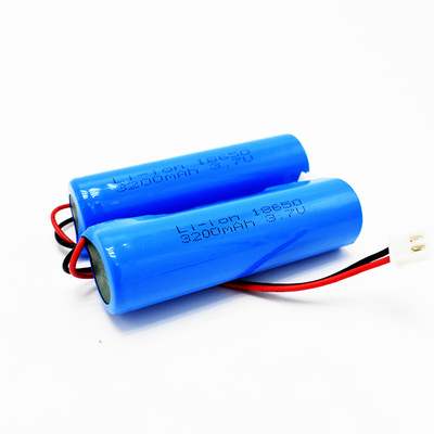 Wieder aufladbare Notbeleuchtungs-Lithium-Batterie 3,7 V ICR18650 3200mAh