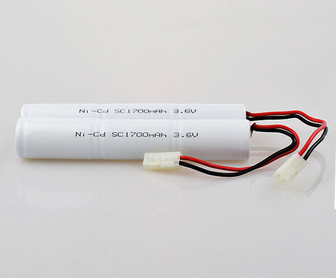 NiCd 0.1C Licht-Zellgewicht des Akku-Satz-3,6 V SC1700mAh