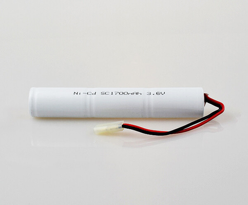 NiCd 0.1C Licht-Zellgewicht des Akku-Satz-3,6 V SC1700mAh