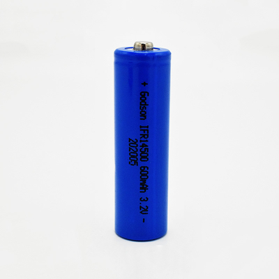 Stock der Notbeleuchtungs-IFR 14500 LiFePO4 der Batterie-3,2 V 600mAh
