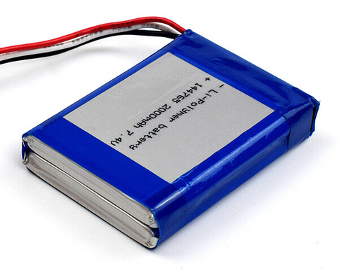Lithium-Polymer 7,4 V Li Ion Battery 144765 Zellen 75g 2000mAh
