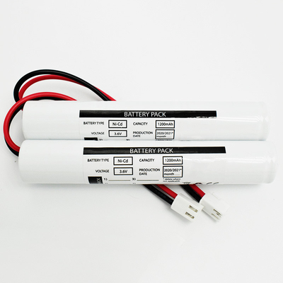 NiCd Sc1200mah 3,6 Volt-Batterie-Stock-Art für Notbeleuchtung